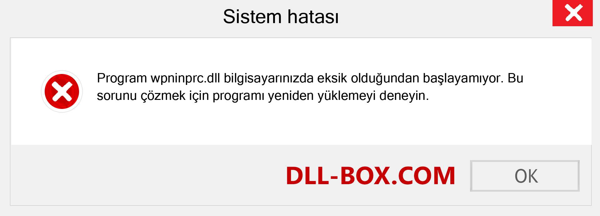 wpninprc.dll dosyası eksik mi? Windows 7, 8, 10 için İndirin - Windows'ta wpninprc dll Eksik Hatasını Düzeltin, fotoğraflar, resimler